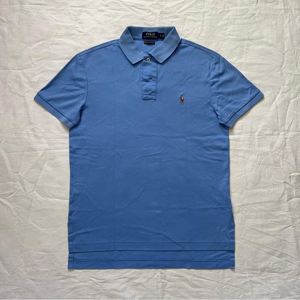 Polo by Ralph Lauren Men's Blue Polo Shirt